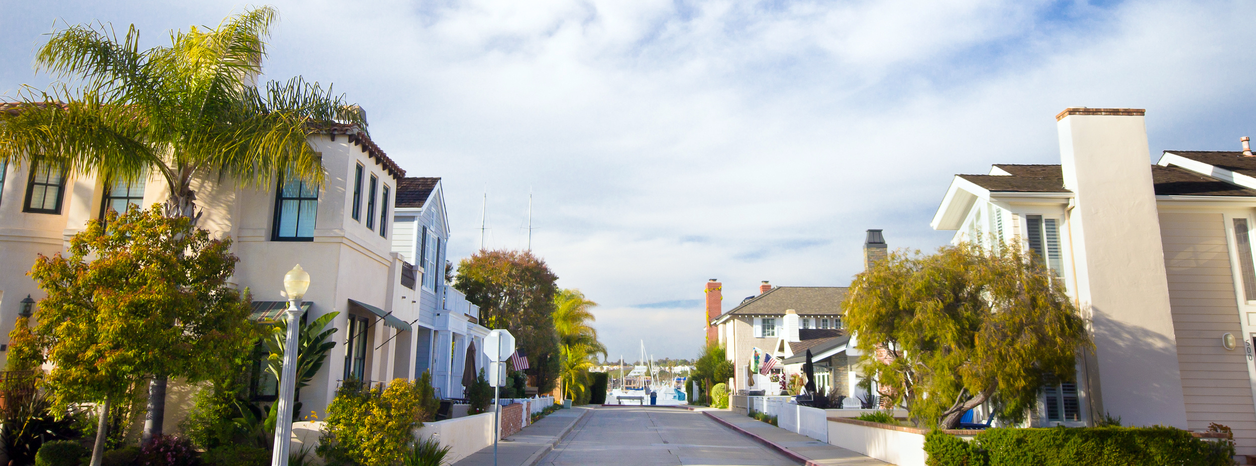 Homes in Affluent Southern California Community